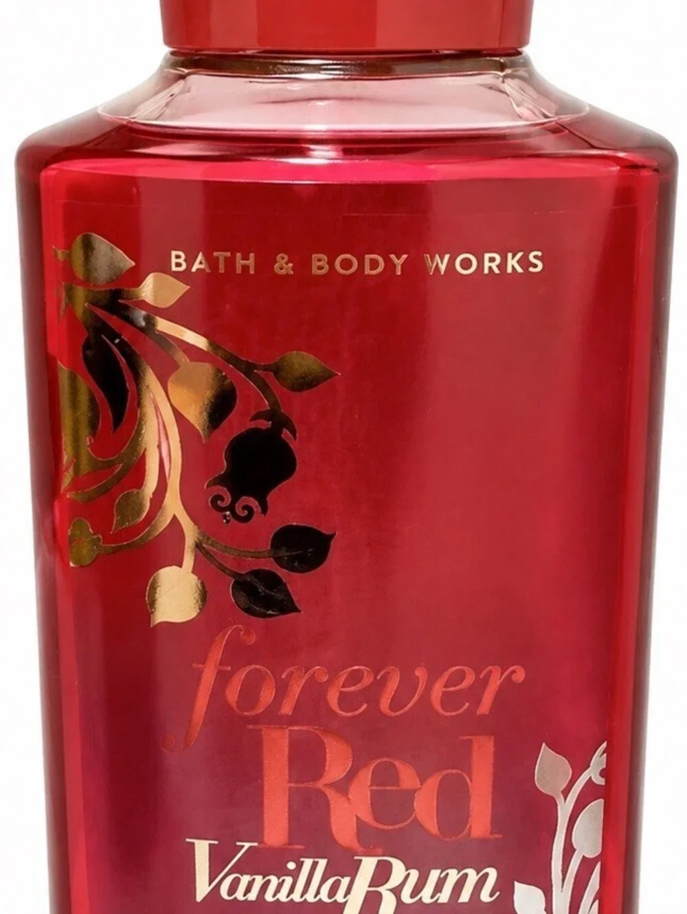 Bath & Body Works Body wash Forever Red Vanilla Rum 10 fl oz Discontinued